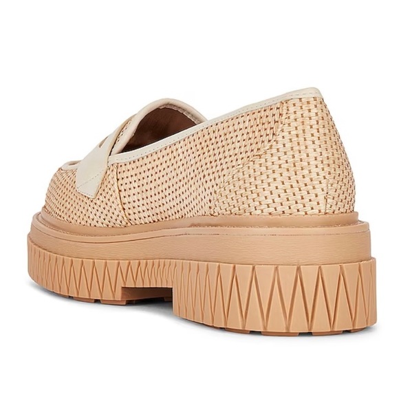 SCHUTZ Viola Weekend Loafer in Areia & Off White - Picture 8 of 8